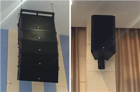 极悦娱乐双10寸线阵音响系统