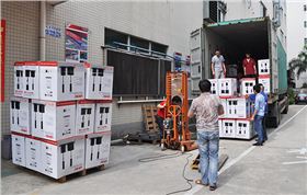 墨西哥客户定做400套有源音柱组合