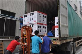 墨西哥客户定做400套有源音柱组合