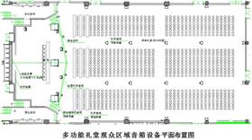 多功能厅音响系统配置方案【极悦娱乐音响】