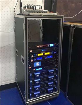 极悦娱乐专业扩声系统助力湖南长沙梅溪湖篮球公园【极悦娱乐音响】