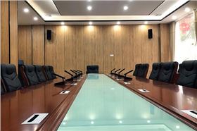 极悦娱乐会议室音响设备成功应用于湖南娄底市房产局-极悦娱乐企业