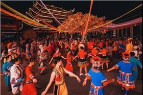 【极悦娱乐音响】JSL为湘西秘境小镇首届跳花节提供舞台演出设备