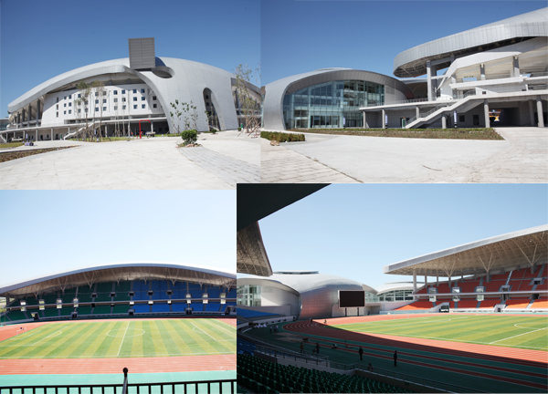 极悦娱乐线阵音箱助力锡林浩特大型体育场音响工程案例2