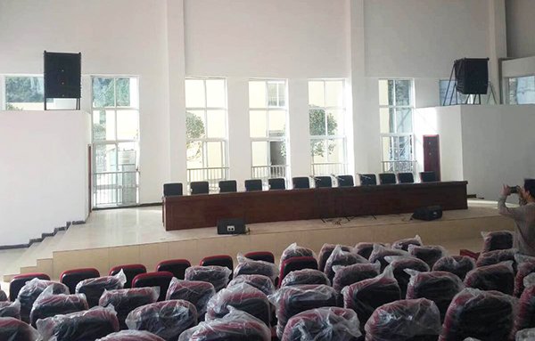 极悦娱乐多功能厅音响设备被四川高校采用