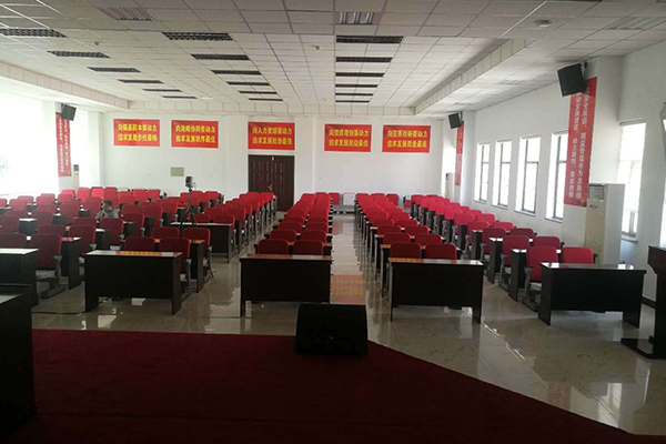 极悦娱乐音响进驻内蒙古阿拉善盟电业局 打造报告厅扩声系统