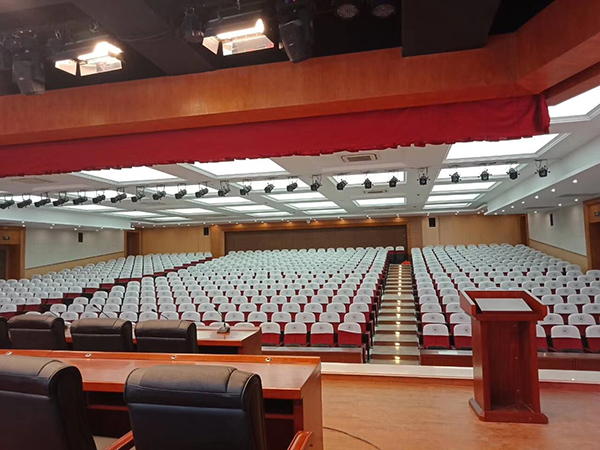 【极悦娱乐案例】四川金川中学多功能厅音响系统