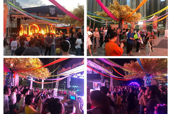 【极悦娱乐音响】JSL为湘西秘境小镇首届跳花节提供舞台演出设备