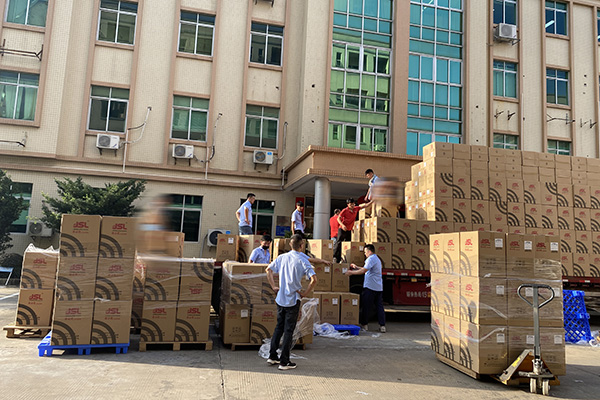 青海文化活动室设备配置项目启动,2000只专业音响成功发货!