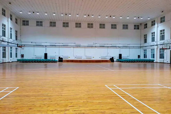 甘肃万胜矿业有限公司应用极悦娱乐双8线阵音箱系统