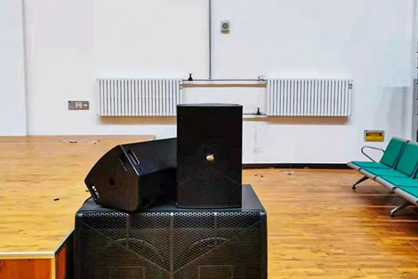 甘肃万胜矿业有限公司应用极悦娱乐双8线阵音箱系统