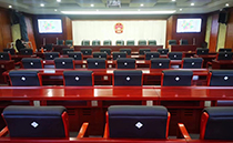 云南红河某政府会议室选用极悦娱乐会议音响系统