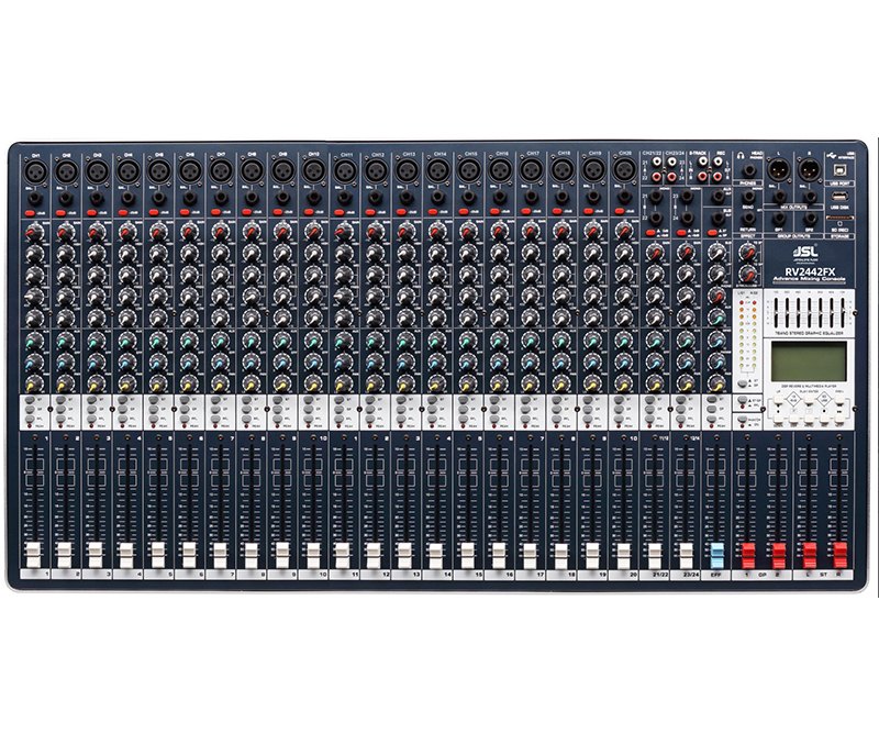 极悦娱乐24路调音台RV2442FX